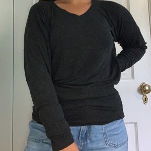 cabi Gray Long Sleeve